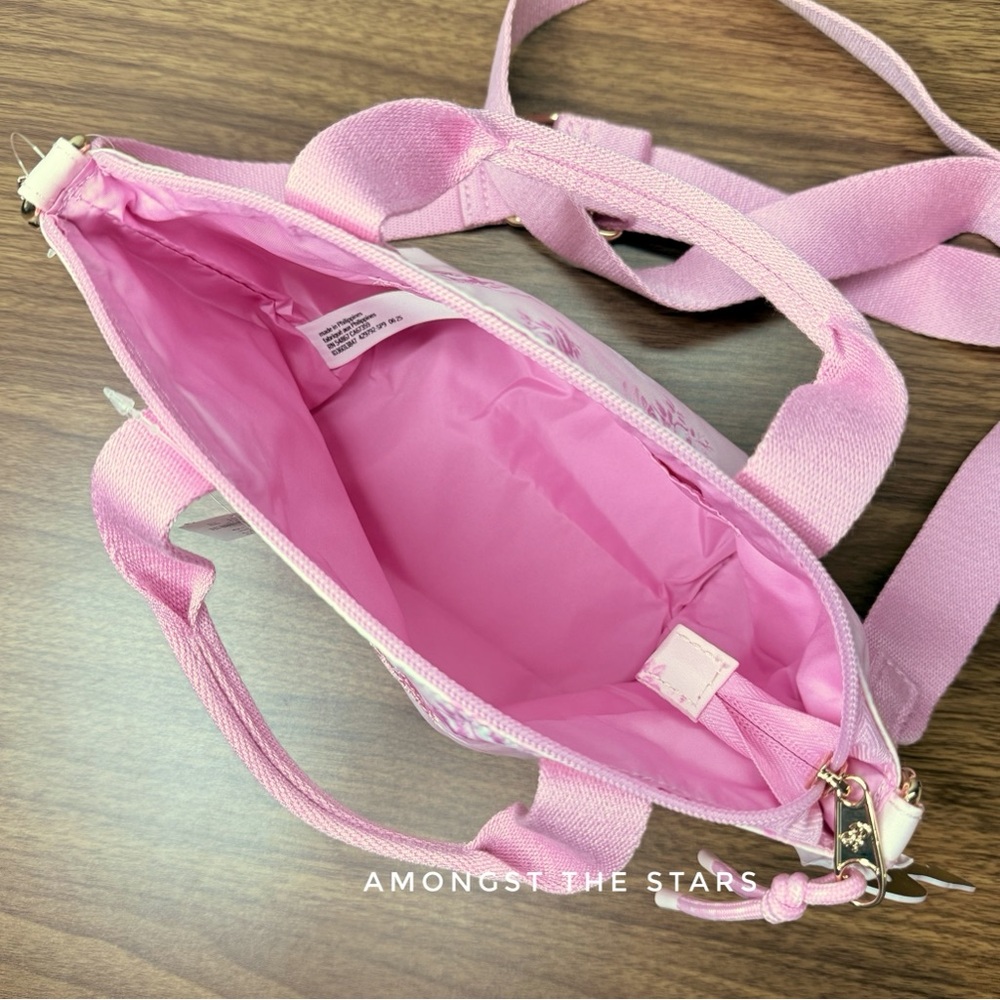 LoveShackFancy Victoria’s Secret PINK Beaux Floral Print Mini Tote Bag Purse - Picture 5 of 13